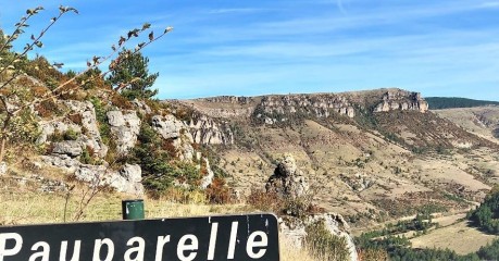 Why walk the St-Guilhem Way - the view from Pauparelle near Meyrueis