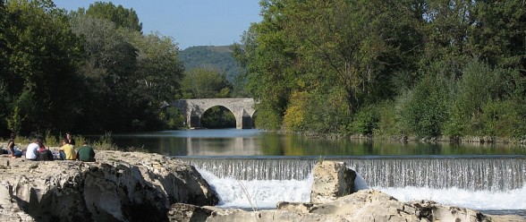 Sautadet Falls - Hiking in Provence