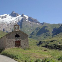 Church at Ville de Glace - Trekking the TMBs southern half
