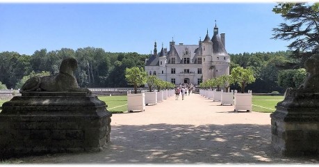Walks in France - Light: Chenonceau castle